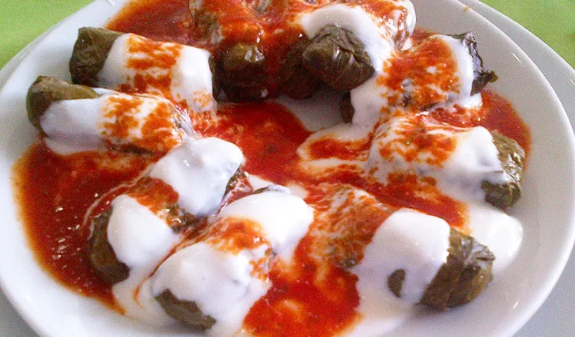 etli yaprak sarma