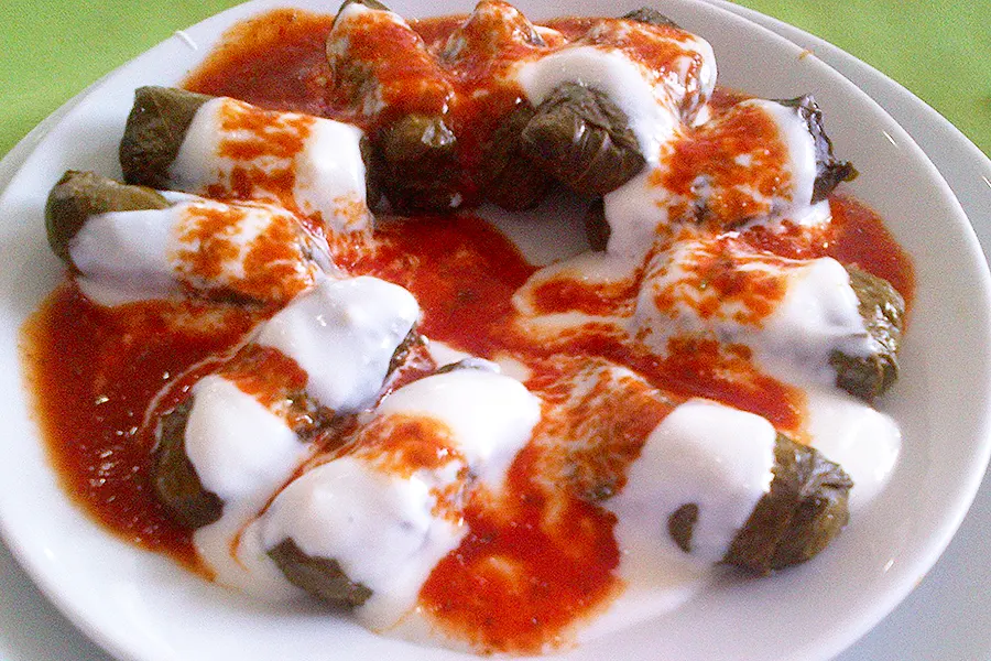 etli yaprak sarma