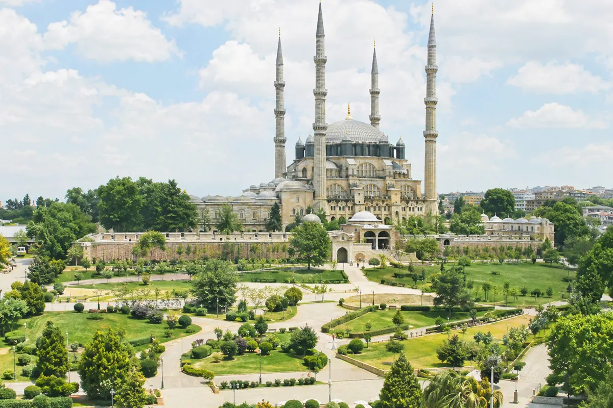 mezquita de Edirne en Turquía