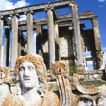 ruinas de Aizanoi en Turquía