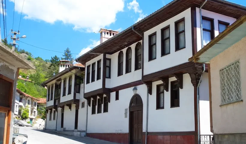 casas otomanas en Göynük (Bolu, Turquía)