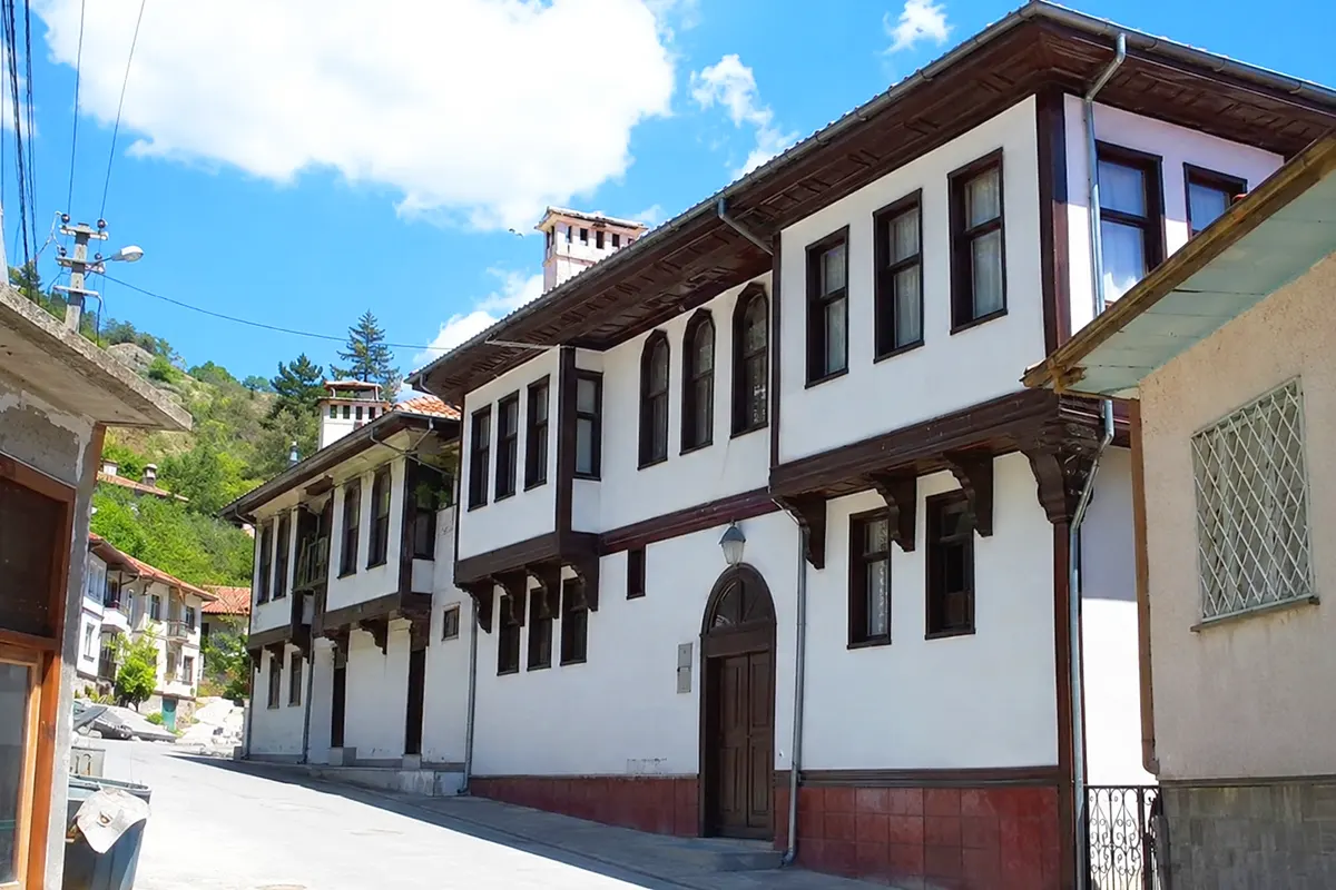 casas otomanas en Göynük (Bolu, Turquía)