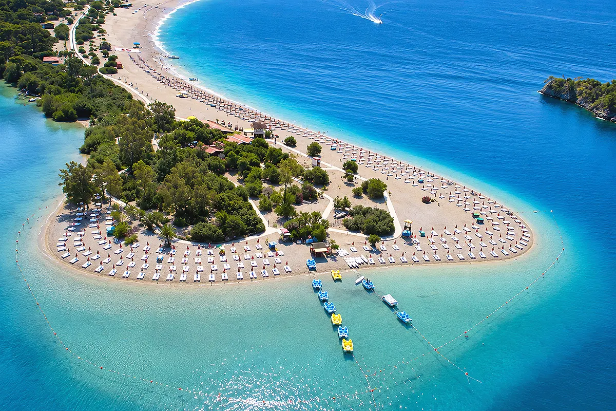 playa de Ölüdeniz en Turquía