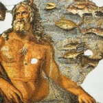 mosaico en Antakya (Hatay, Turquía)