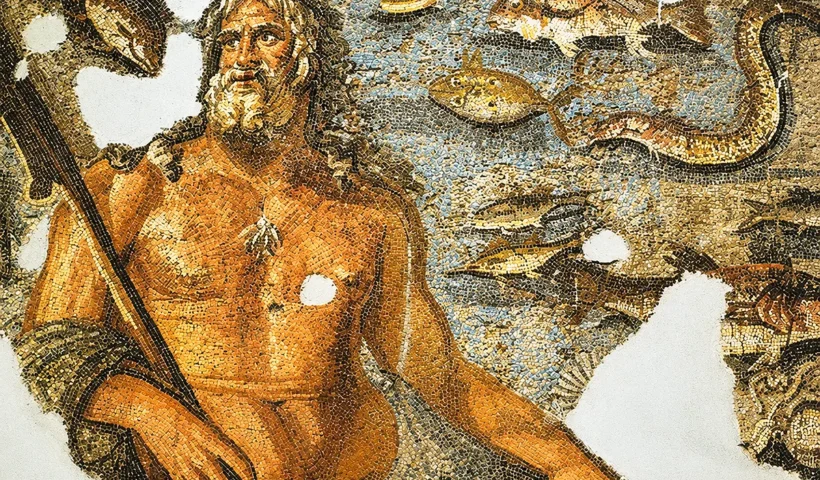 mosaico en Antakya (Hatay, Turquía)