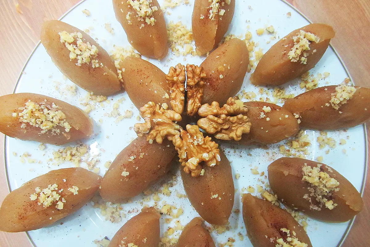 un helvası (harina dulce)