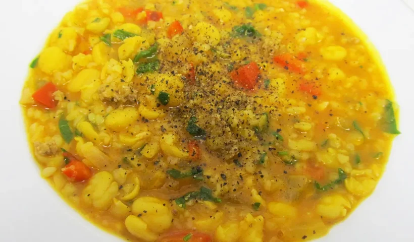 garbanzos con bulgur