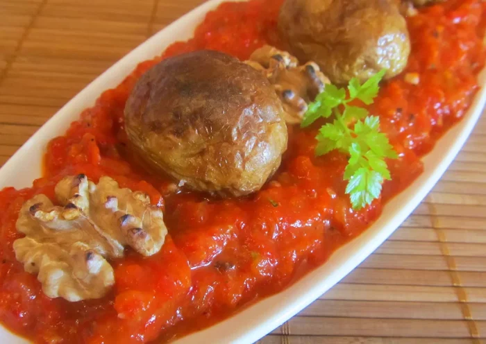 salsa de pimiento rojo