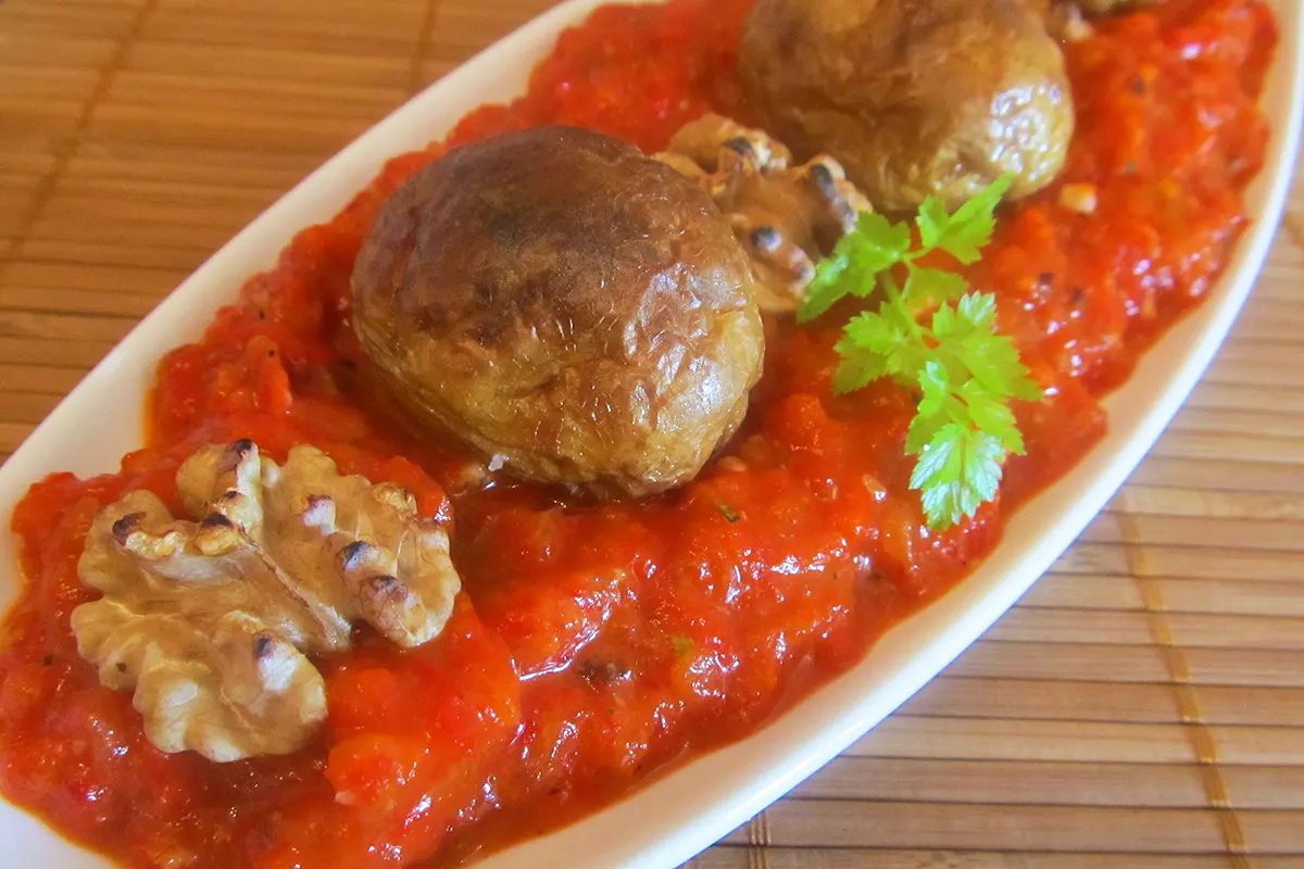 salsa de pimiento rojo