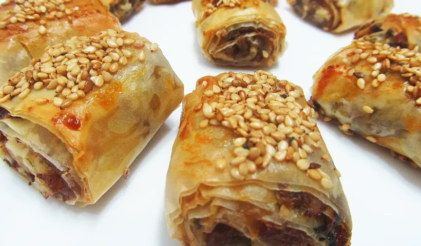 Börek con pasta filo