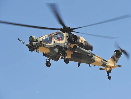 helicóptero ATAK de Turquía
