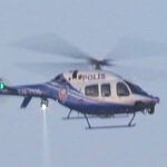 helicóptero de la policía turca