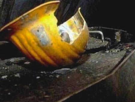 accidente en una mina