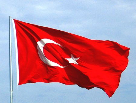 Turquía, bandera turca