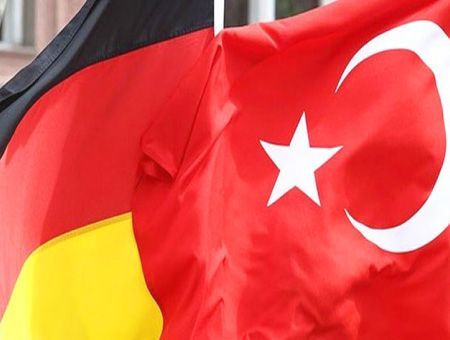 Banderas de Turquía y Alemania