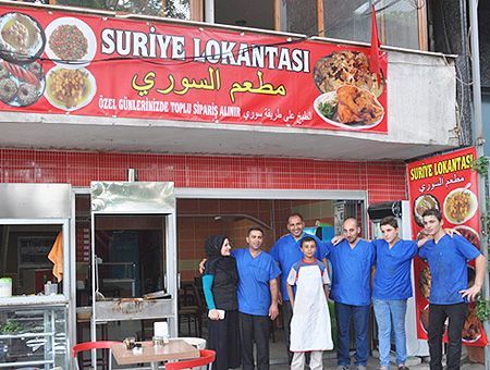 Turquía, restaurante sirio