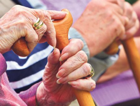 ancianos, vejez