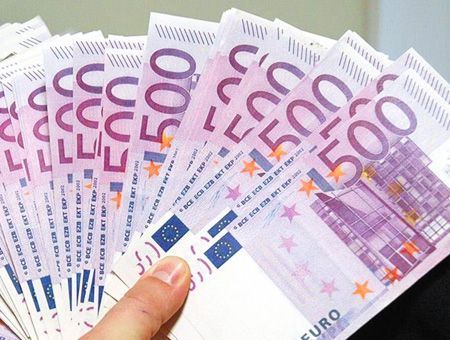 dinero, euros, billetes