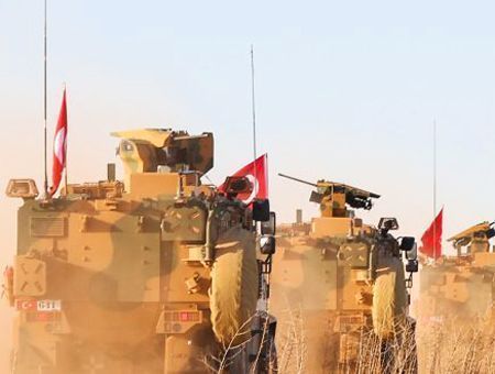 Turkish troops in Idlib, Syria