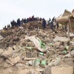 Damage in Turkey after Iran's earthquake
