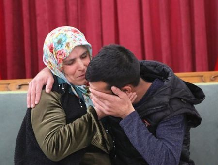 Mother meets son in Turkey after 6 years with PKK