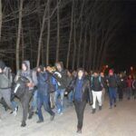 Refugees in the frontier between Turkey and Greece