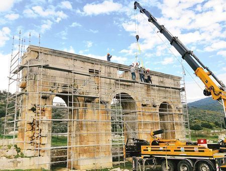 Antalya, Patara gate restoration