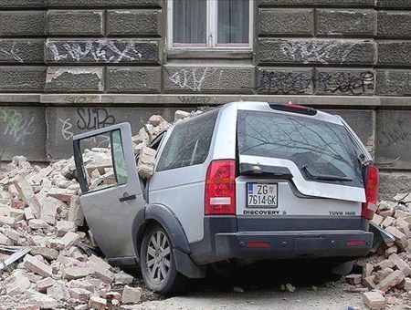 Croatia, earthquake in Zagreb