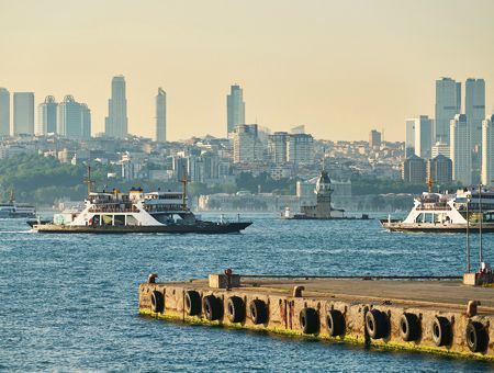 Buildings and skyscrapers in Istanbul