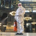 Istanbul, Hagia Sophia during coronavirus pandemic