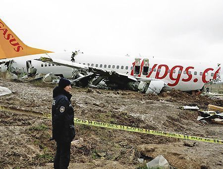 Istanbul, Pegasus plane crash