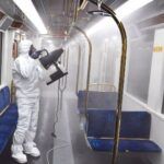 Izmir, disinfection in metro due to coronavirus