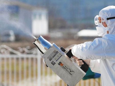 Turkey, disinfection because of coronavirus