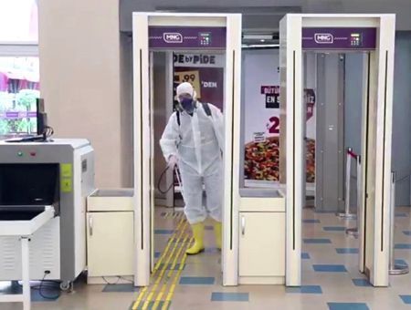 Turkey, disinfection due to coronavirus