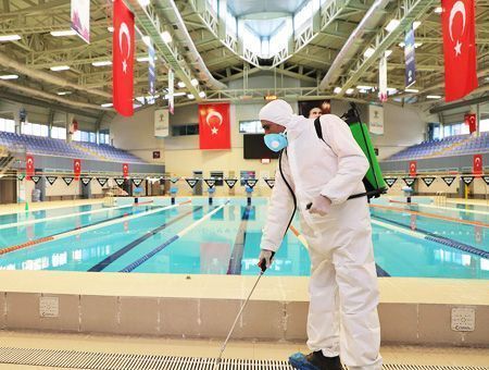 Turkey, disinfection against coronavirus COVID-19