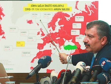 Turkish minister of Health explains coronavirus