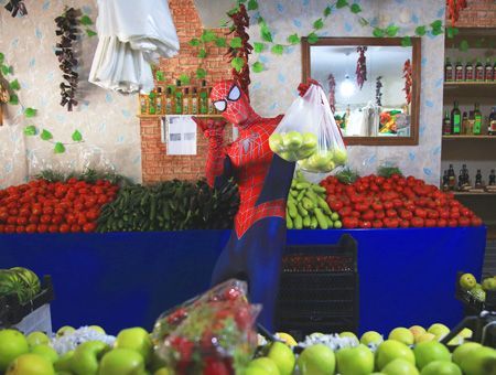 Antalya has a real Spiderman against coronavirus