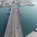 Istanbul, Galata bridge empty due to coronavirus