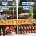 Turkey, giant pita bread for Ramadan