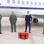 Turkey, plane from Italy lands for a transplant