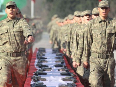 Turkey, recruits of the Turkish army