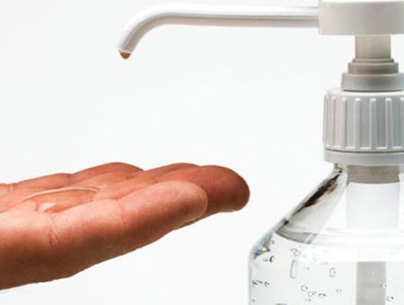 hand sanitiser gel