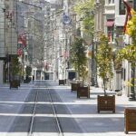 Istanbul, İstiklal Avenue empty due to coronavirus