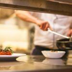 restaurant, dish in the kitchen