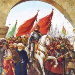 Sultan Mehmet enters Constantinople