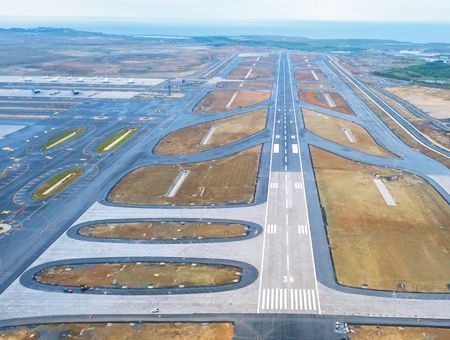 Istanbul airport, new runway