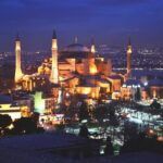 Istanbul, Hagia Sophia at night