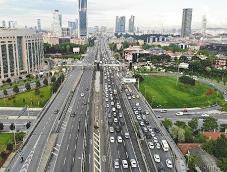 Istanbul, traffic jam