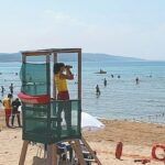 Istanbul, woman lifeguard