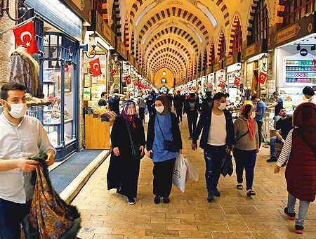 Turkey, bazaar amidst coronavirus pandemic